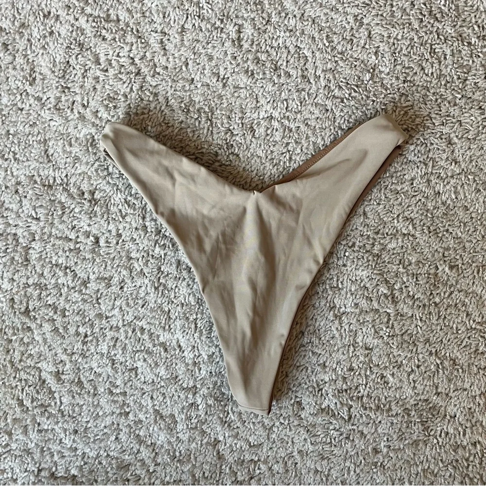 Tribe Kelley Tan Swimsuit Bottoms | S